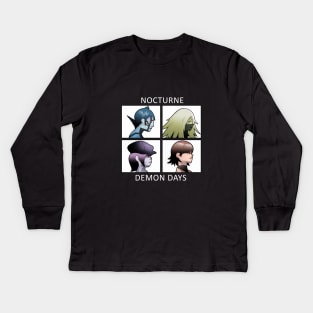 Nocturne - Demon Days Kids Long Sleeve T-Shirt